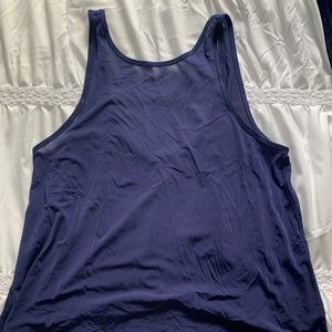 Blue Lululemon Mesh Tank - size 6